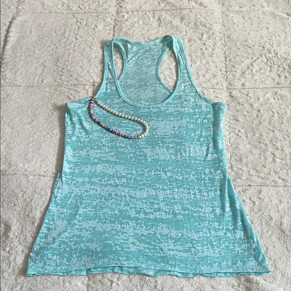 🏄‍♀️☀️ FIREFLY Sheer Surf Tank Top Size M/L